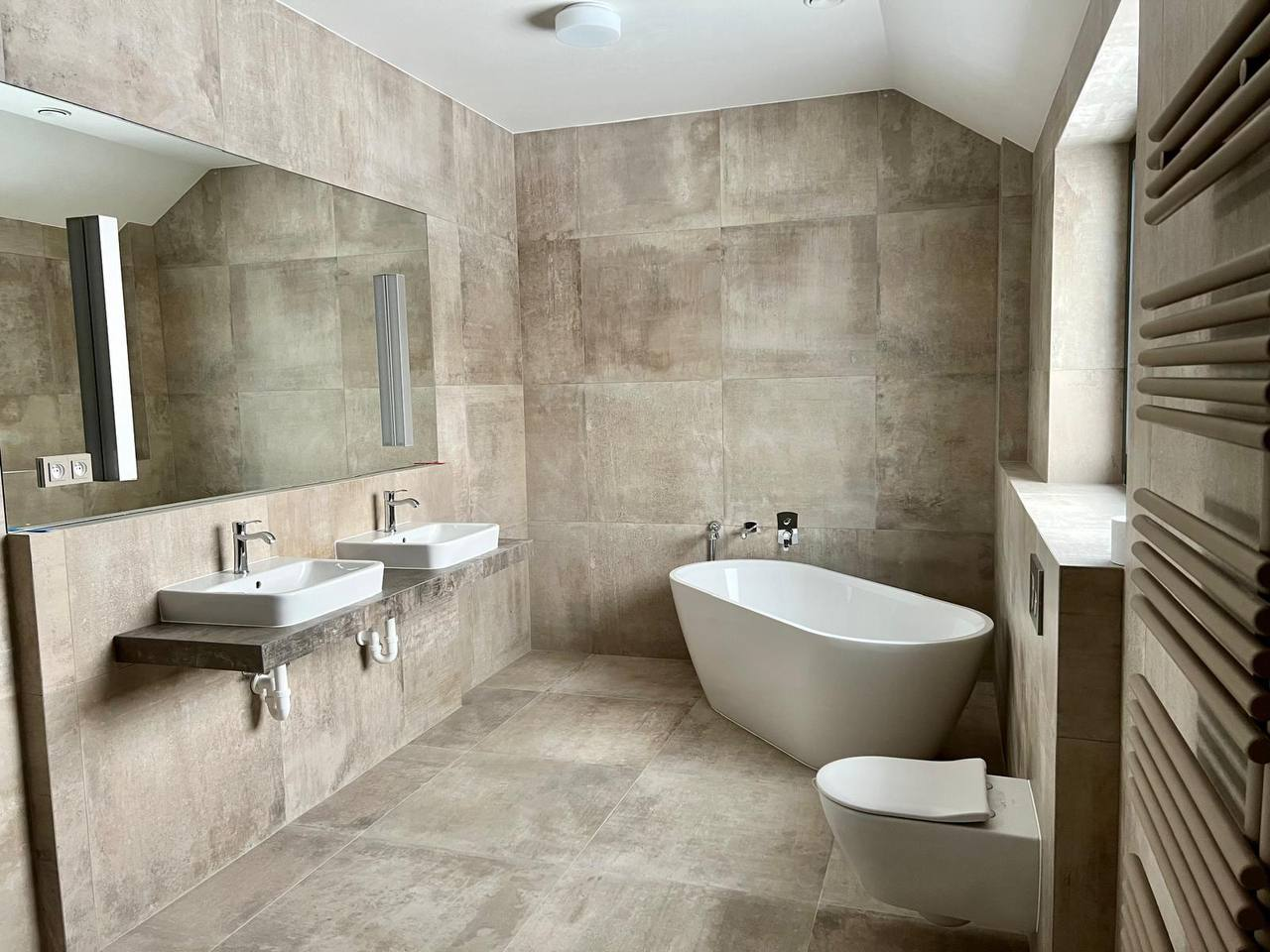 Koupelna po rekonstrukci